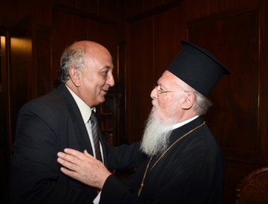 Στο Φανάρι για τα Θεοφάνια ο Γ. Αμανατίδης: «Ευτυχής που βρίσκομαι σε αυτή την μεγάλη γιορτή της Ορθοδοξίας στο Οικουμενικό Πατριαρχείο»